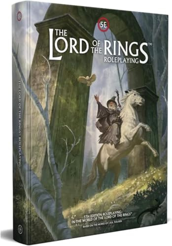 Le Seigneur des Anneaux : RPG 5E – Livre de règles de Base – Livre de RPG à Couverture Rigide, Jeu de rôle LOTR, Tout ce Dont Vous Avez Besoin pour Commencer Votre Aventure à Travers la Terre du