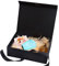 Geschenkbox mit Deckel, 21x17x7cm Schwarz Geschenkbox mit Schleife, Geschenkschachtel, Magnetische Geschenk Box, Geschenkkarton, Geschenkverpackung für Hochzeit, Geburtstag, Weihnachten, Jubiläum