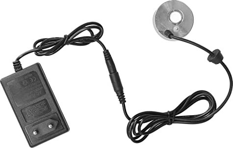 Yctze Generador de Niebla para Fonte, Generador de Niebla de Aluminio, Fuente de Niebla Fría para Estanque, Rocalla, Jarrón de Peces, Brumisateur (Enchufe de la UE)