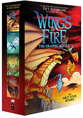 Wings of Fire #1-#4: A Graphic Novel Box Set (Wings of Fire Graphic Novels #1-#4)