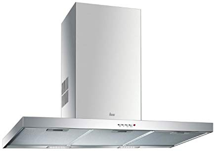 TEKA Campana Decorativa de Pared 60 cm con Motor de Doble Turbina, 3 Velocidades, 2 Lámparas LED, Extracción máx. 433 m3/h, DSJ 650