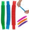 Fidget Pop Tube Stretchrohr / Pop It Sensorik Spielzeug - 3 Stück, je bis zu 45 cm lang & in bunten Farben