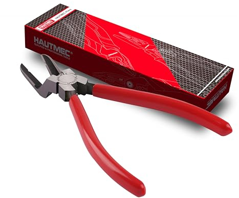 HAUTMEC HT0317 Pince de retrait de clip de panneau 17,8 cm Pince multifonction pour rivets et outils et équipements de carrosserie automobile
