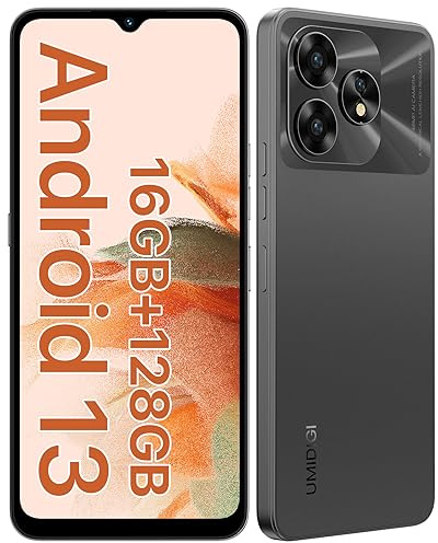 UMIDIGI A15C Smartphone Android 13,16GB (8+8)+128GB/1TB Telefono Cellulare, 48MP Fotocamere, 6.7 HD+ Schermo Telefoni, 5000mAh Cellulari,Octa Core, 4G Dual SIM, Fingerprint/NFC/OTG/GPS