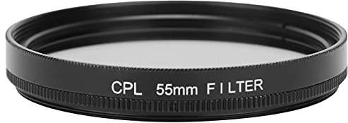 55 Mm F/1. 4 Objektiv med Junestar Cpl Lins och Kamera Polarisationsfilter Fuji High End Digitalkamera med Breda Längder Optisk och Olja (55 mm)