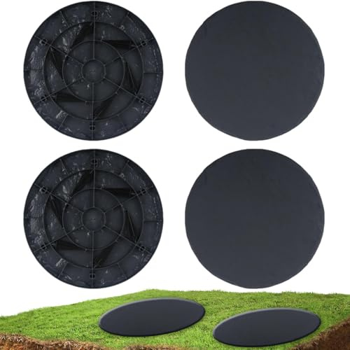 de Piedra Decorativa - Paseos de paisajismo, Pasos de jardín | Piedras de jardín de Servicio Pesado, escalones al Aire Libre para Caminos de jardín, Piedras de Pasarela Duradera e Resistente a