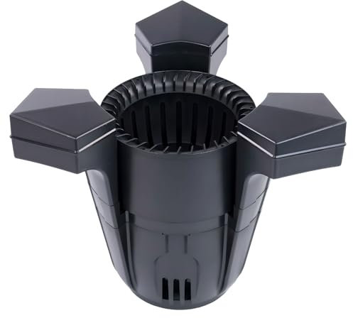 FAcoLL Extractor Superficie Piscina de Skimmer Estanque Flotante, Skimmer y clarificador Flotante de succión, Filtro de purificación de Plantas acuáticas, Limpiador de Piscinas automáticas 43W