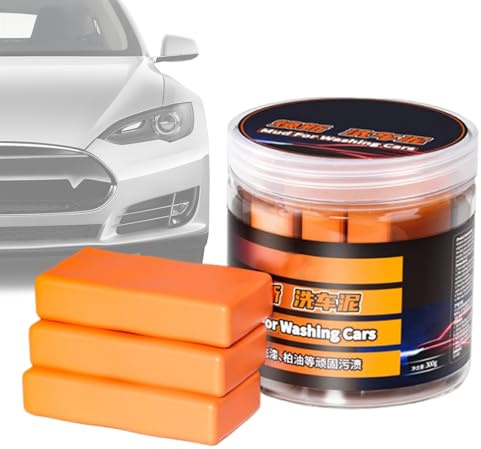 Pasta impastatrice per auto, 3 pezzi per rimuovere lo sporco, lavaggio auto per lucidare vernice, per la cura del vetro e la rimozione della polvere di ferro, SUV