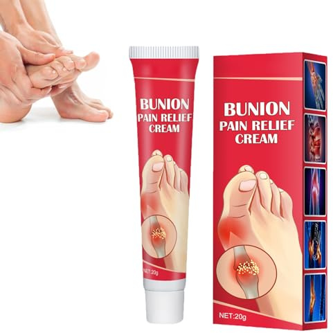Cream for Bunion Pain,Bunion Pain Relief Cream,Fast-Absorbing, Non-Greasy Formula | Portable for On-The-Go Relief (1PCS)