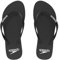 Speedo Flip Flop Infradito per Donna, Nero, 39