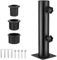 Soporte para Sombrilla, Soporte De Sombrilla, Tubo Vertical para Sombrilla De Jardín con 3 Anillos Reductores De PVC (32/38/48 Mm), Soporte para Sombrilla De Patio Al Aire Libre para Balcón