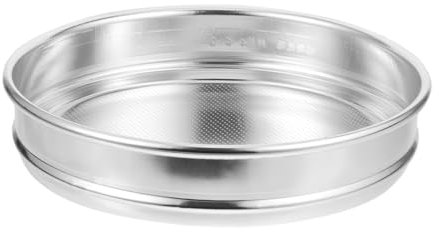 Home Sieve 2.5mm Hole Aluminum Grain Screening Tool