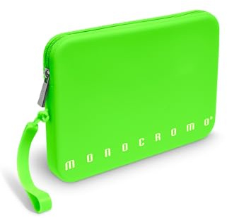 Pochette silicone fluo