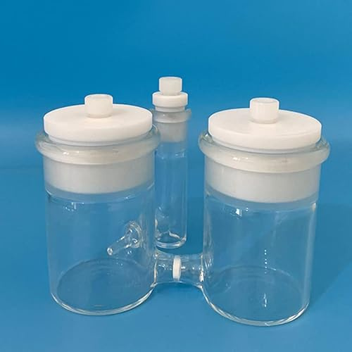 Treports H-formad elektrokemisk cell med referenselektrod for avancerade elektrolytiska experiment(50ml-50ml-30ml)