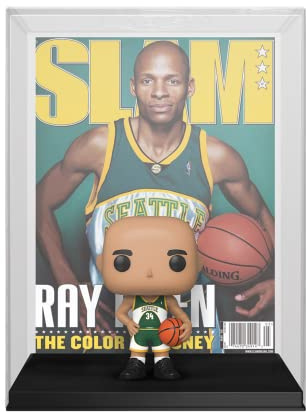 Funko Pop! NBA Cover: Slam - Ray Allen - NBA + Slam Magazine - Figura de Vinilo Coleccionable - Idea de Regalo- Mercancia Oficial - Juguetes para Niños y Adultos - Sports Fans