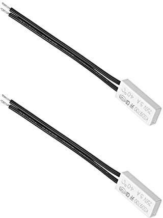 PATIKIL 40°C 5A Normalmente Aperto KSD9700 Termostato, Temperatura Interruttore Termico Interruttore Temperatura Controller, 2pz