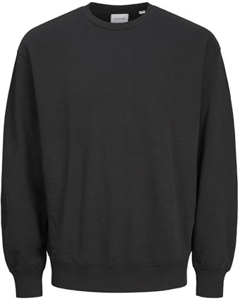 JACK & JONES JJECHARGE Sweat Crew Neck Noos, black, XXL