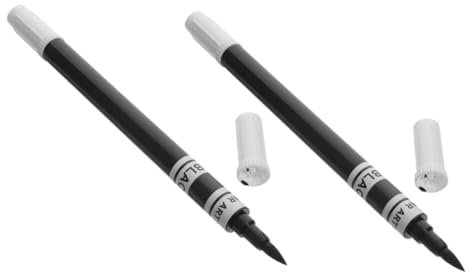 NUOBESTY Lot De 2 Marqueurs De Peinture pour Pâtisserie pour La Conception De Gâteaux Et Biscuits Double Pointe Sûrs Et Faciles À Utiliser