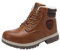 ARRIGO BELLO Botas Niño Invierno Cremallera Niña Forro Cálido Zapatos Cordones Mujer Size 31-39(B Marrón,numeric_33)