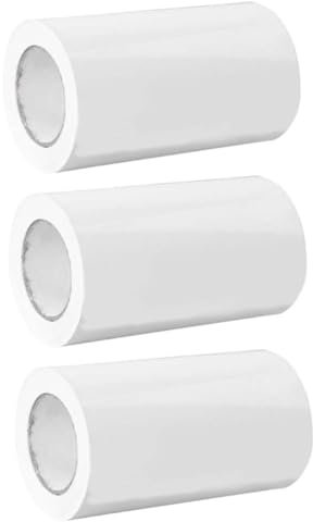 SEWOART 3st Klare Autofolie Klarer Film Klarer Lackschutz Lackschutzfolie Schutzfolie Für Den Innenraum Des Autos Schutzfilm Vinyl Schutzaufkleber Schützen Klare Klebefolie Für Autos Weiß