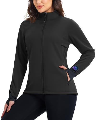 33,000ft Women's Waterproof Fleece-Lined Softshell Cycling Jacket