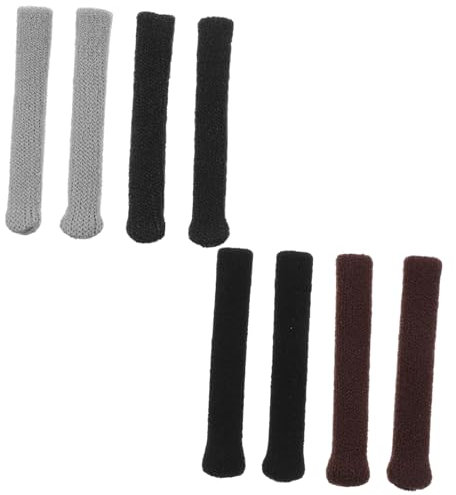 Vaguelly 4 Paia Guaine Per Aste Per Di Fermagli Per Stabili e Coprigambe Antiscivolo