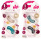 NIP Cherry Rundsauger Schnuller 4 Stück Uni Set ab Geburt // Gr.1 // 0-6 Monate // neutral Mix