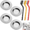 FYKZQWDS 7 Pcs Sink Strainer Set,Kitchen Sink Strainer Toilet Floor Drain Sink Strainer Plug Bathtub Hair Barrier Sink Plug Strainer Food Residue Filtration Sink Food Catcher ﻿