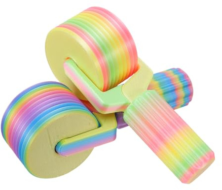 ABOOFAN 2pezzi Rullo per Stampa Artistica di Rulli per Artigianato Rullo per Pittura Decorativa in Plastica per Linoleum Rulli per Progetti Artistici Strumento Multifunzionale per Pittura