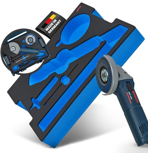 APTEX Schaumeinlage passend für Bosch Winkelschleifer GWS 1400 für Bosch L-Boxx 136