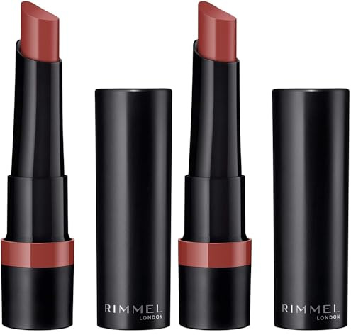 Rimmel Lasting Finish Matte, Blushed Pink (Pack of 2)