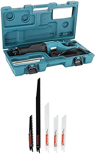 Makita JR3051TK Reciprosäge 1.200 W + Recipro Starter Set Uni 5tlg.