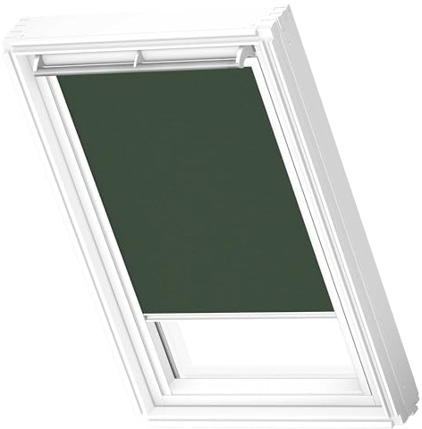 VELUX Original Collection Nature Store Occultant, CK02, Forest, Cadre Blanc