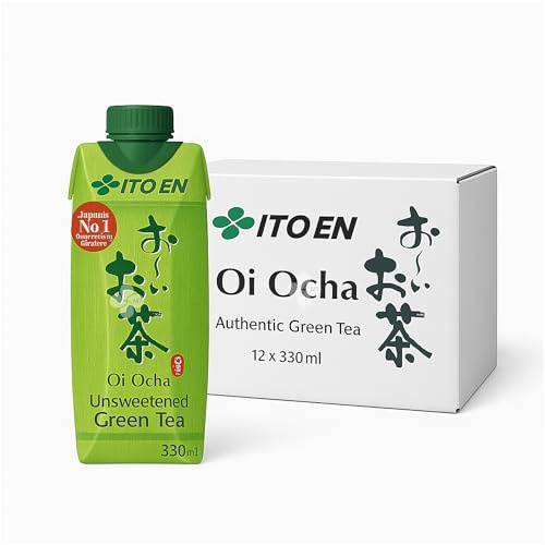 Itoen unsweetend Oi-Ocha Green Tea 330ml, Pack of 12