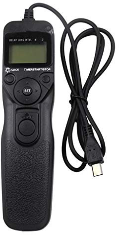 Tubayia Digital Timer Déclencheur à distance avec écran LCD et télécommande pour appareil photo reflex numérique