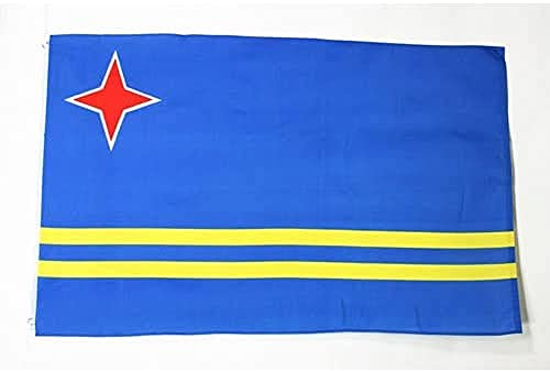 AZ FLAG Z_295 Aruba - Bandiera Leggera in Poliestere, 150 x 90 cm