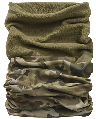 Brandit MULTIFUNKTIONSTUCH Fleece Winter SCHLAUCHSCHAL Mund-Nase-Maske Motorrad, Farbe:Multitarn