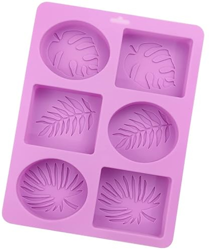 Seifenformen Silikon, Handgefertigte Seifenform, Seifenform Silikon,Soap Mold, DIY Silikon Form, Zubehör für die Seifenherstellung Weiche Antihaft Cupcake Muffin Backform für DIY Hausgemachte Handwerk