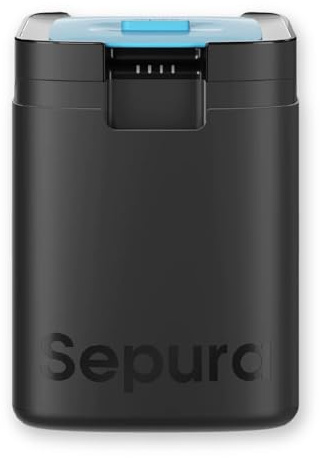 Sepura | World's First Septic-Safe Composting Garbage Disposal with Continuous Feed, Anti-Jam Disposal, and Carbon Filter Enabled Odorless Compost Bin (Sepura Unit)