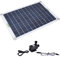 Solar-Wasserpumpen-Set, 50 W, Solar-Wasserpumpen-Set, Solar-Teichpumpe, Solarstrom-Wasserpumpe, Solar-Teichpumpen-Panel, 800 L, 12 V, für den Garten