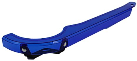 Bike Chain Guard Replacement/Modification Protective Plastic Bike Chain Cover for Road/Mountain/Folding Bicycles, Blue