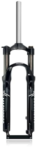 26-tums Mountainbike Dämpargaffel 1-1/8 Rak Styrrör Gänglös Framgaffel V-skivbroms 26 Fjädergaffelväg 110 Mm QR 9 Mm Manuell Låsning Mekaniska Framgafflar(Black grey)
