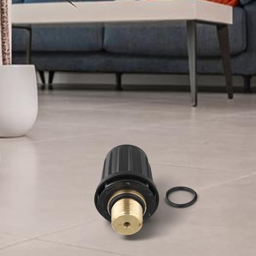 Desiumite Tappo di sicurezza per pulitore a vapore con valvola di sicurezza e anello O-For nero, compatibile con serie 4.590-105.0, SC1/SC2/SC3/SI2125 e .5xx/.7xx (confezione)