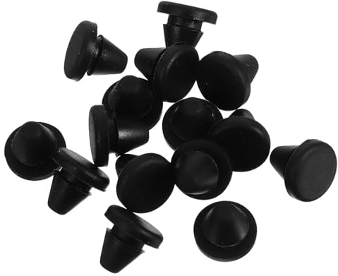 Homoyoyo Patins en Silicone pour Pieds de Four, Lot de 15 Bouchons Anti-Poussière et Anti-Collision, Compatibles Plaques de Cuisson et Micro-Ondes, Amortisseurs Élastiques pour Usage