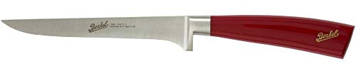 Berkel KEL1BO16SRRBL Elegance - Cuchillo para deshuesar (16 cm, acero inoxidable), color rojo