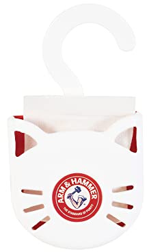 Arm & Hammer Cat Litter Pan Purrifying Pak, Removeable 30 Day Litter Box Deodorizer, 3-Pack