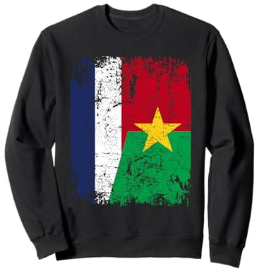BURKINA FASO FRANCE DRAPEAU DE L'AMITIÉ | BURKINA FASO Sweatshirt