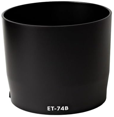 Ricambio Paraluce per Fotocamere ET-74B | Paraluce 67mm per Obiettivi per Fotocamere, compatibile con Canon RF 100-400 mm f/5.6-8 IS USM e Canon EF 70-300 mm f/4-5.6 IS USM