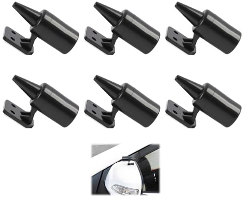 6 Piezas Sifflets Ultrasonicos Anti Gibier, Ahuyentador Animales Coche, Repulsivo Eficaz para Sangrías y Cerfs, Sistema de Seguridad Animal, Prevención de Colisiones en Zonas Rurales y Montañosas