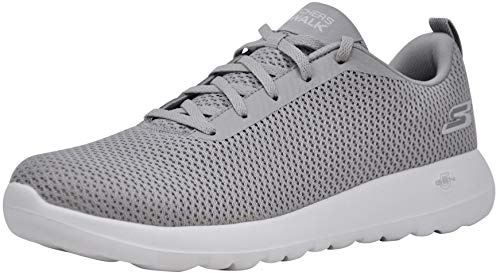 Skechers Go Walk Max sneakers för män, Charcoal textil trim, 44 EU